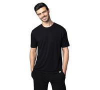 SockShop Lazy Panda Hommes sélection de vêtements d'intérieur en Bambou Paquet de 1 Noir T-Shirt M