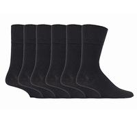 SockShop Lot de 6 paires de Chaussettes pour diabétiques 39-45 - - Taille Unique