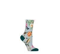 SockShop RHS Royal Horticultural Society Femme Chaussettes - À motifs Chaussettes,Lumineux et coloré, Cadeau pour les jardiniers, 1 Pair Taille 37-42 Fleurs/Oiseaux 37-42