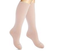 SocksLane Bas de Contention en Coton Femme. Chaussettes de Compression Classe 1