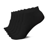 SOCKSVILLE Femme 6/12 Paires Socquettes Trainer En Coton Coupe Basse Blanc, Noir | Sports d'intérieur/extérieur, vêtements de sport, course à pied, entraînement à domicile, décontracté au quotidien |