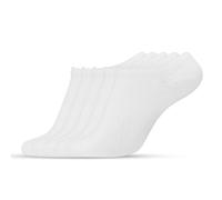 SOCKSVILLE Lot de 5/10 paires de chaussettes invisibles en coton pour enfants | PE, maison, école, usage quotidien | Coupe basse, super douce, couture confortable au niveau des orteils, adhérence |
