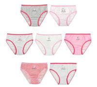 SOCKSVILLE Lot de 7 culottes fille en coton | Animal, Licorne, Fée, Ballerine, Multi Couleurs | Mélange doux | Pantalons confortables et respirants pour filles, culottes, école, tous les jours | 2-3,