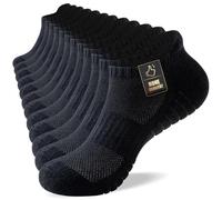 SockWaddles Chaussettes Hommes Femme 35-38 39-42 43-46 47-50，Chaussettes de Sport Hommes Femmes，Chaussettes de Running Respirantes，Coton Chaussettes de Basses Course Unisexe 6 Paires