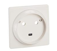 Legrand Socle 055812 2P+T 32A avec éclips de protection Blanc Prêt à poser