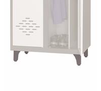 Socle 4 pieds pour vestiaire monobloc Avantage