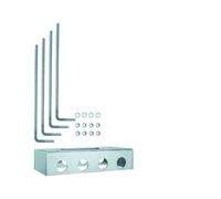 Socle à encas. pr pied XEV426 - COFFRET DISTRIBUTION BORNES CHARGE VE HAGER XEV428