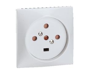 Socle à vis avec éclips de protection 3P+N+T LEGRAND 055427