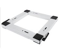 Socle anti-vibrations pour lave-linge avec roulettes, 37 x 37 cm - 62 x 62 cm,