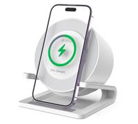 Socle Chargeur Induction Sans Fil + Enceinte + Lampe Rgb