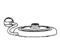 Socle + cordon bouilloire, carafe ss-201588 tefal G