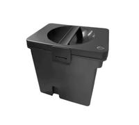 Socle D'aspirateur Noir Avec Réservoirs D'eau Propre Et D'eau Sale (réservoirs D'eau En Option). Compatible Avec Roborock Qrevo Master/Q Revo S/Q Revo MaxV / P10S Pro(Package 1)