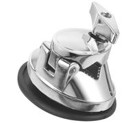 Socle de Batterie en Alliage de Zinc pour Tom Basse, Argenté | Équerre Métallique Réglable, sans Modification Requise, Accessoire pour Kit de Tom et Pièces de Percussion