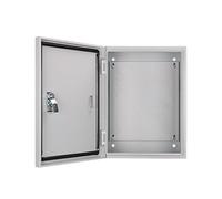 Socle de borne de Recharge pour véhicule électrique, boîtier électrique extérieur étanche en Acier avec Serrure et Base de Montage, boîtier Robuste pour projets intérieurs/extérieurs, 80 x 6