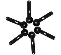 Socle de Boxe Autoportant Pieds Rétractables, Jambes Étendues | Ensemble de Ventouses pour Pieds, Remplacement du Support de Boxe, Noir Pu, pour Entraînement et Stabilité