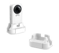 Socle de Bureau Amovible pour Insta360 X6 Support Fixe, Stable, Antichoc et Antidérapant, Doté d'un Adhésif, Conçu pour 360 X6，Blanc