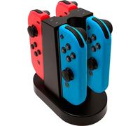 Bigben Interactive SWITCHQUADCHARGER chargeur d'appareils mobiles Manettes de jeu Noir USB Intérieure