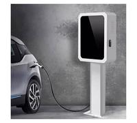 Socle de charge pour véhicules électriques résistants aux intempéries - Support de charge au sol pour parkings et parcs industriels, pilier de charge de véhicule électrique, 1,5 m de hauteur