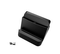 Socle de Chargement pour Playstation Portal Console Station de Charge pour PS5 Portal Base de Chargement avec connecteur de Type C Station d'accueil pour Accessoires de Jeux (Black)