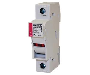Socle de fusible 1P 25A 1000V DC 10x38mm C-EFH 002540211