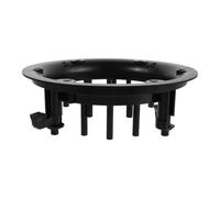 Socle de Grille Ronde 6,5 Pouces pour Haut-Parleur Encastré au Plafond | Compatibilité pour Installations Audio Murales, Support de Dispersion Sonore, Usage Résidentiel et Faux Plafond