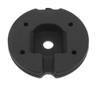 Socle de Lampe sur Pied Poids Stable Rond en Caoutchouc, Noir | Base Lourde pour Lampadaire, Ajout de Stabilité, Usage Maison Chambre, Finition Sobre et Solide