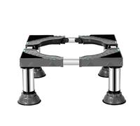 Socle de machine à laver, pour réfrigérateur, socle réglable pour sèche-linge,hauteur 16-19 cm socle de machine à laver largeur avec Pieds en Acier Solides & Antidérapants réglable 40-65 cm