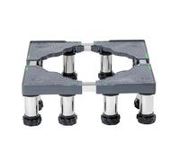 Socle de Machine à Laver Socle de Machine à Laver RéDuction Du Bruit Antichoc Support Lourd Support De Base pour RéFrigéRateur RéGlable 45-70cm 12 Pieds Charge l'ours 125kg Hauteur:14-17cm