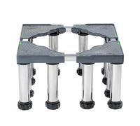 Socle de Machine à Laver Socle de Machine à Laver RéDuction Du Bruit Antichoc Support Lourd Support De Base pour RéFrigéRateur RéGlable 45-70cm 12 Pieds Charge l'ours 125kg Hauteur:24-27cm