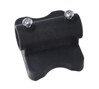 Socle de Mât de Drapeau Extérieur en Plastique, Fixation Rapide, Base | Installation Murale Sol, Finition Lisse sans Bavures, Réduit L’Abrasion de Corde, pour Tubes Ronds D’Un Pouce