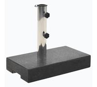Socle de Parasol Base Pied Support Jardin Terrasse Extérieur Granite vidaXL