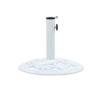 Socle de Parasol Base Pied Support Jardin Terrasse Patio Extérieur Fonte vidaXL