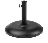 Socle De Parasol Canzo Noir Rond Noir