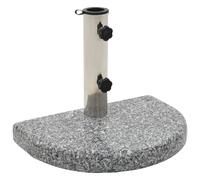 Socle de Parasol Noir 40x28x4cm Granite Base Support Pied Porte-parasol vidaXL