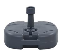 Socle de Parasol Portable Rempli de Sable/Eau Base Pied Support Jardin vidaXL