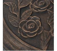 Socle de parasol Résine Rond Bronze 9 kg_2 ans garantie_15893