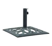 Socle de Parasol Base Pied Support Jardin Terrasse Patio Extérieur Fonte vidaXL