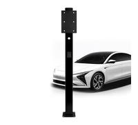 Socle de Recharge pour véhicule électrique autoportant, Support de Station de Recharge pour Voiture électrique, Accessoire résistant pour la Recharge des véhicules électriques (150 cm) (130