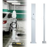 Socle de Recharge pour véhicule électrique, Socle de Recharge extérieur pour véhicule électrique, Station de Recharge en Acier Inoxydable résistant aux intempéries, Chargeur de véhicule élec