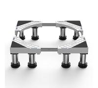 Socle de réfrigérateur DEWEL 8, hauteur 13-16 cm, base réglable, convient aux lave-vaisselle, congélateurs, armoires et appareils stationnaires (longueur 43-60 cm).