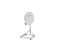 Socle de satellite pour balcon taille maximale de l'antenne parabolique : 90 cm 1 x 50 x 50 cm acier