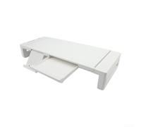Socle Écran Gamer avec pour éclairage LED Multicolore Socle Écran(White) | Ports USB 3.0 intégrés, transfert rapide, connectez clavier souris disque dur externe facilement