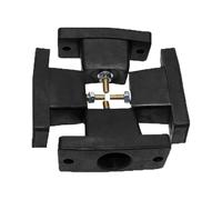 Socle en Caoutchouc pour Mini Split | 4 Plots Isolateurs Amortisseurs De Vibrations,Pieds en Caoutchouc pour Climatiseur Split,Pour Maison, Appartement, Ferme, Jardin, Arrière-Cour