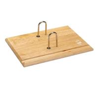 WONDAY - Socle Ephemeride en Bois Verni et arceaux métal