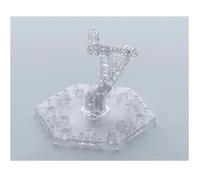 Socle Gundam Gunpla - BANDAI - Action Base 5 Clear MG 1/100 - Blanc - 15 ans - Gundam