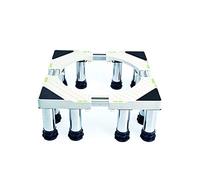 Socle Lave Linge Base de Sèche-linge 4/8/12 Pieds Base Machine a Laver 48-69cm Support Seche Linge Plateau Support Frigo Roller Base pour réfrigérateur Antichoc 8 Tubes Doubles