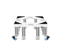 Socle Lave Linge Chariot Base de Réfrigérateur RéGlable Longueur/Largeur 45-65cm Support Lourd Forte Stabilité pour Lave-Vaisselles/SèChe-Linge Congélateurs Support