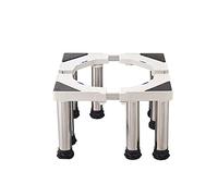 Socle Lave Linge Meubles Machine à laver Socle de chariot Réfrigérateur Sèche-linge Socle Anti-vibration Silencieux Longueur/Largeur 42-68 cm Support de réfrigérateur Support de lave-linge e