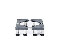 Socle machine a laver Hauteur 3.9in Réglable Support Lave-Linges Base refrigerateur support seche linge pour Faciliter Drainage et Élever Congélateur Réfrigérateur Sécheuse (C,8 legs)