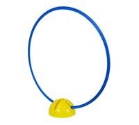 Socle multi-fonctions pour jalons, cerceaux ronds et plats - SPORTIFRANCE - Jaune